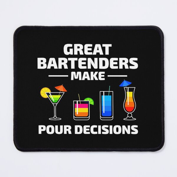 Item preview, Bartender Barkeep Barman Barmaid Mixologist Funny designed and sold by CuteDesigns1.