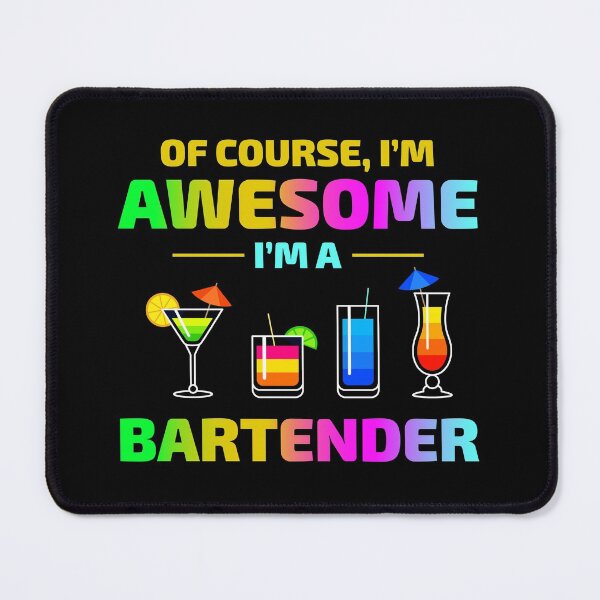 Item preview, Bartender Barkeep Barman Barmaid Mixologist Funny designed and sold by CuteDesigns1.