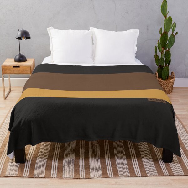 Item preview, Gold and Brown Modern Bold Stripes designed and sold by Eurokollektiv.