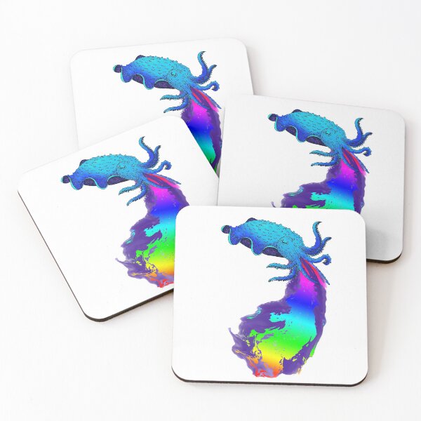 Item preview, Cuttlefish with rainbow ink designed and sold by SubmergeArt.