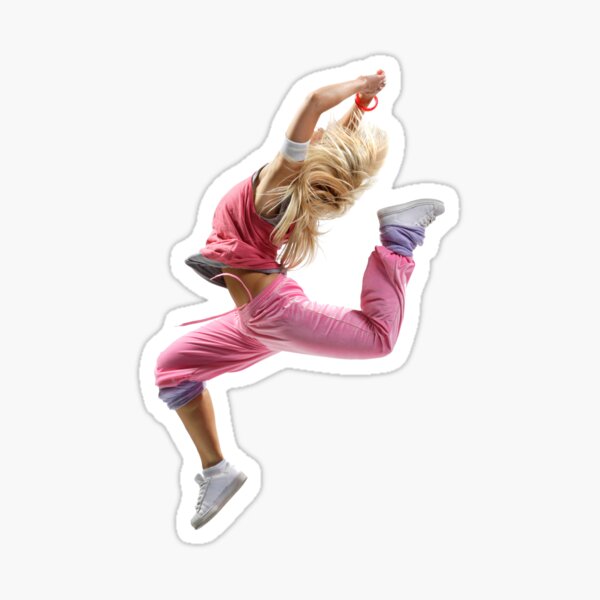 "Dancing girl" Sticker by Nara777 Redbubble