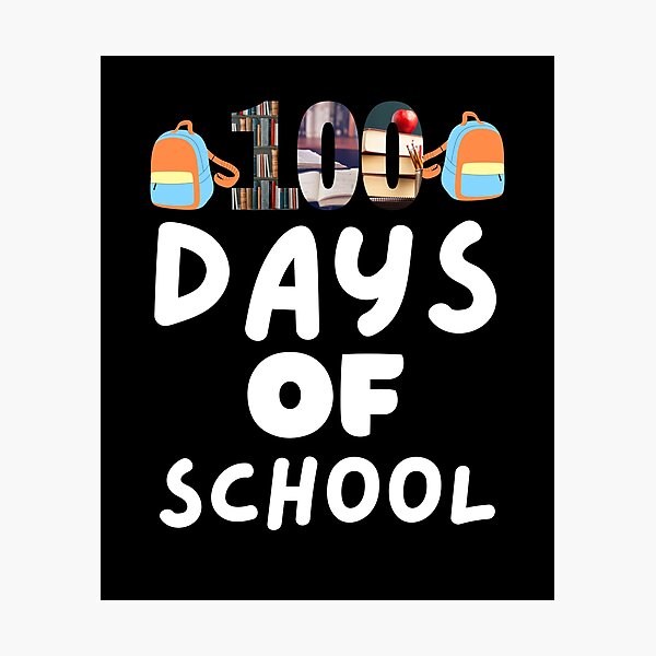 Item preview, 100 Days Of School Gifts Ideas Students designed and sold by Aleekr1.