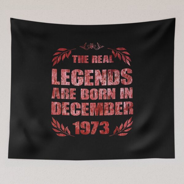 Item preview, The Real Legends are Born in December 1973 designed and sold by LoomLight.