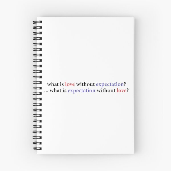 Item preview, What is Love Without Expectation? (Dimension 20) (Transparent) designed and sold by -Ruby-Grace-.
