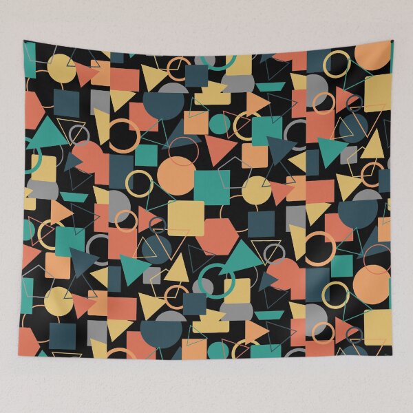 Item preview, Geometric pattern shapes design designed and sold by designerpriti.