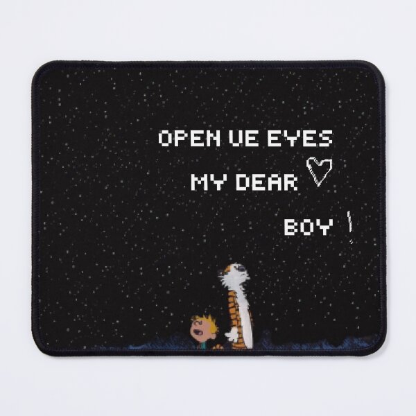 Item preview, very beautiful design for Calvin et Hobbes cartoon movies while surrounded by starts all over around them designed and sold by Starlordstore.