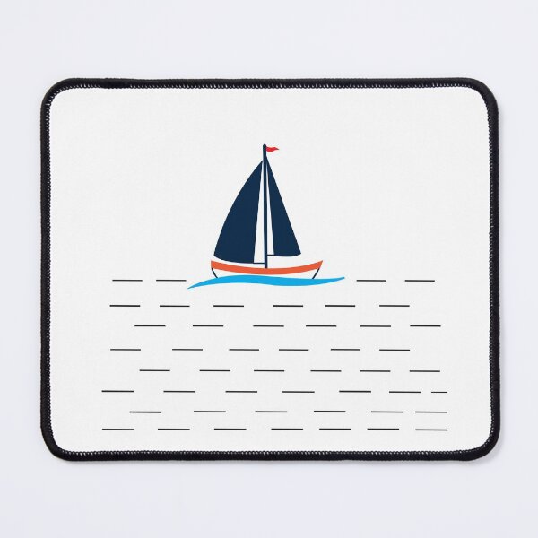 Item preview, Vela Heartbeat Sailor Boating designed and sold by TastefulTees.