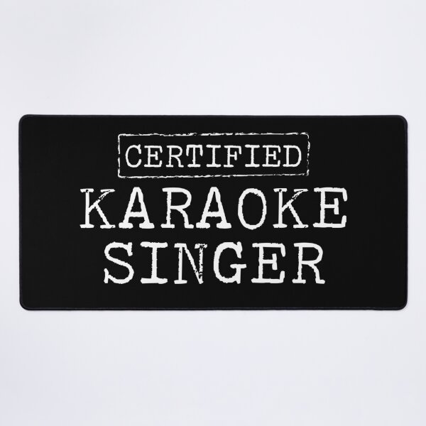 Item preview, Certified Karaoke Singer designed and sold by teesaurus.
