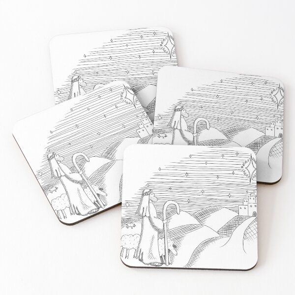 Item preview, Thrill of Hope | Shepherd in Bethlehem at Christmas designed and sold by Zab Butler Design.