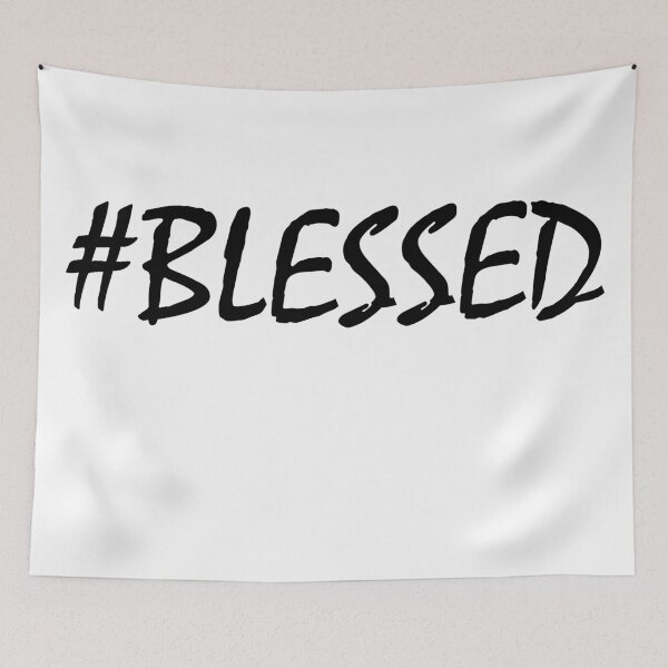 Item preview, #Blessed | Inspirational T-shirt designed and sold by Bend-The-Trendd.