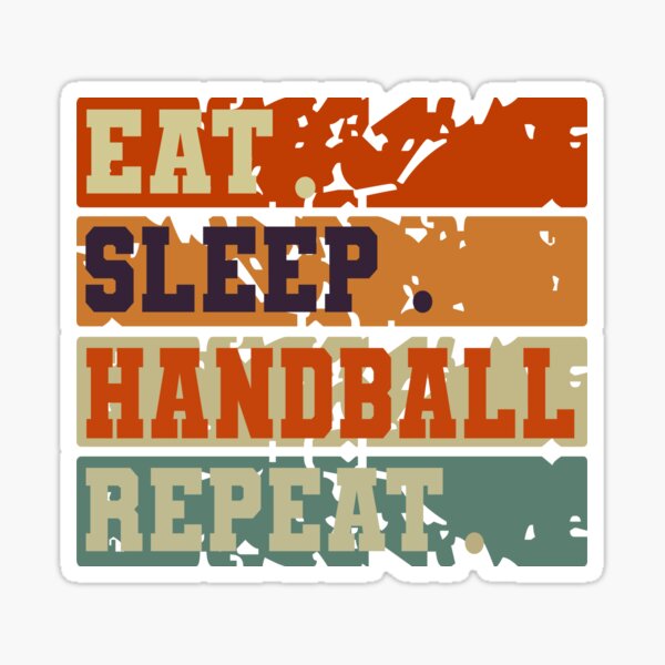 Item preview, EAT,SLEEP,HANDBALL,REPEAT. designed and sold by Fernandanicolau.