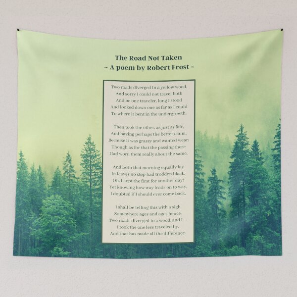 Item preview, The road not taken by Robert Frost designed and sold by AshVibesXX.