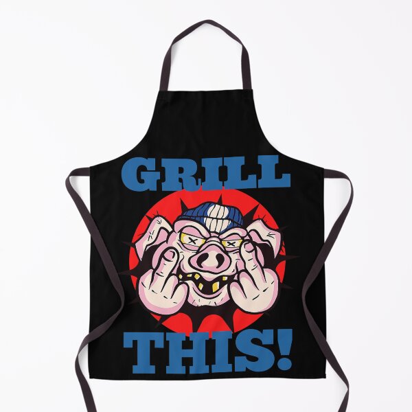 Item preview, Funny Pork Apron - Grill Pork Apron designed and sold by VikeLite81.