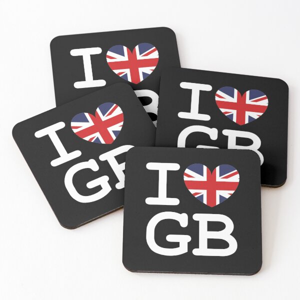 Item preview, I Heart Great Britain   designed and sold by SimplyUniqueUk.
