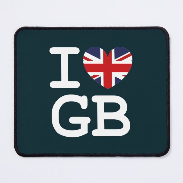 Item preview, I Heart Great Britain designed and sold by SimplyUniqueUk.