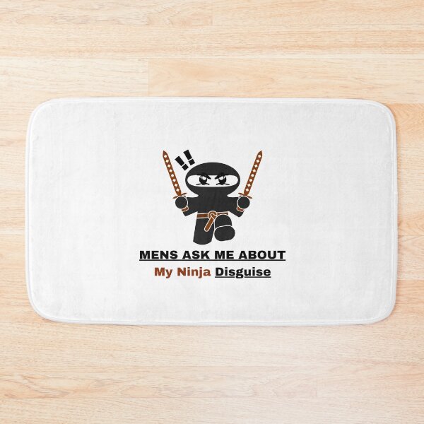 Item preview, Mens Ask Me About My Ninja Disguise designed and sold by t-shirt studio.