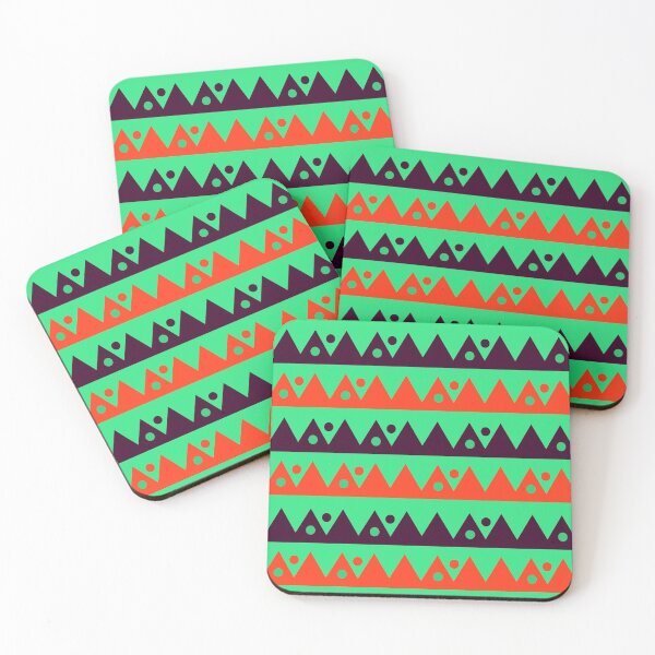 Item preview, TRIANGLES AND CIRCLES PATTERN designed and sold by LaBelleMaison.