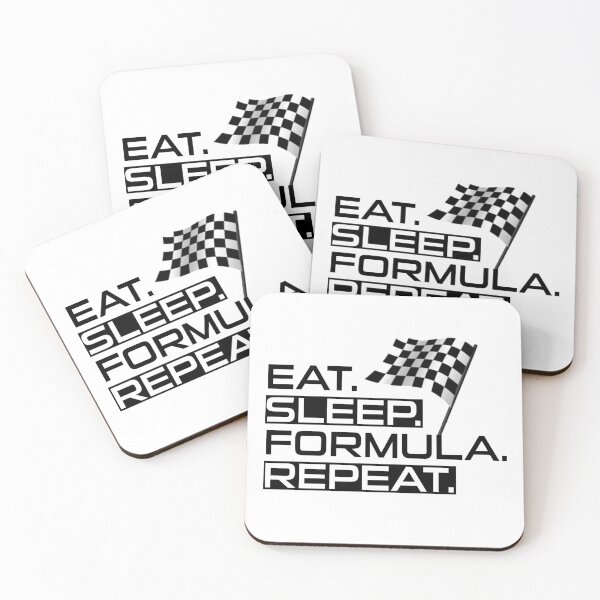 Item preview, Eat Sleep Formula Repeat | Formula 1 Racing designed and sold by BeingCoffee.