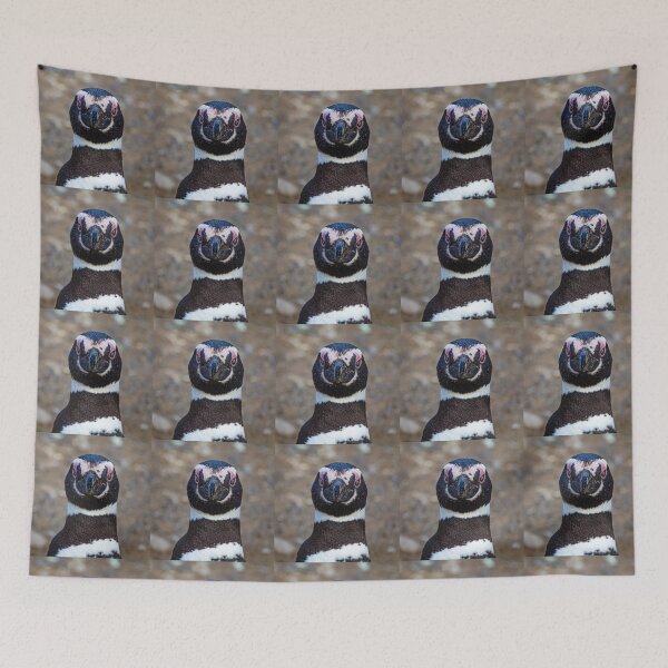 Item preview, Look me in the eyes... magellanic penguin portrait designed and sold by Lyl Dil Creations.