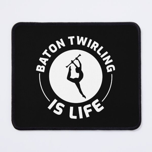 Item preview, Baton Twirling Dancing Gymnast designed and sold by TastefulTees.