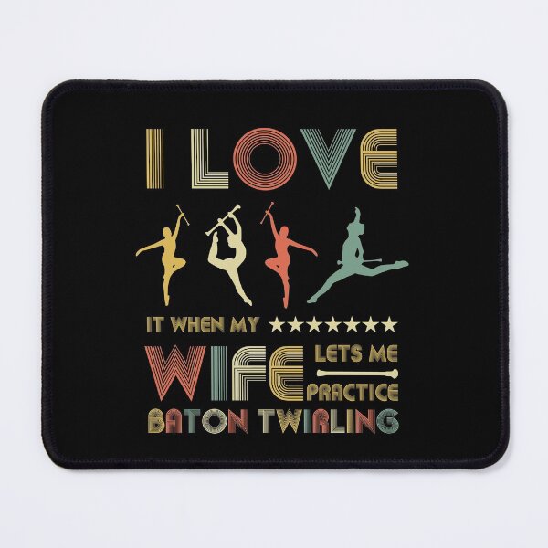 Item preview, Baton Twirling Dancing Gymnast designed and sold by TastefulTees.
