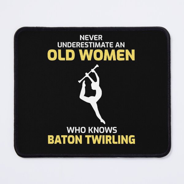 Item preview, Baton Twirling Dancing Gymnast designed and sold by TastefulTees.