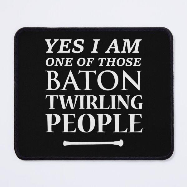 Item preview, Baton Twirling Dancing Gymnast designed and sold by TastefulTees.