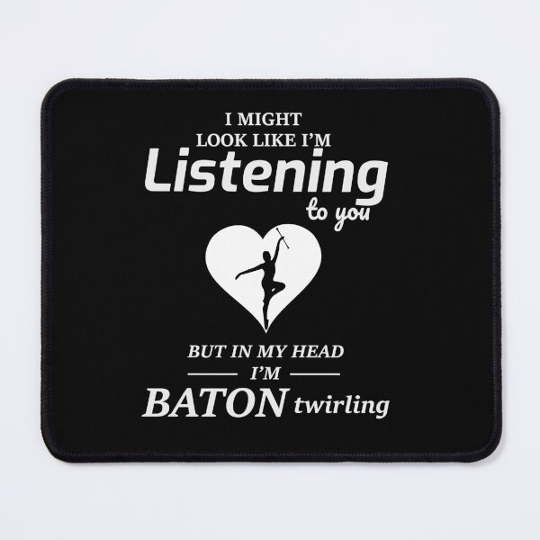 Item preview, Baton Twirling Dancing Gymnast designed and sold by TastefulTees.