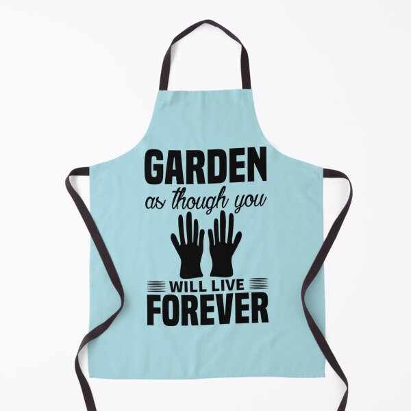 Item preview, garden as though you will live forever black designed and sold by SimplyUniqueUk.