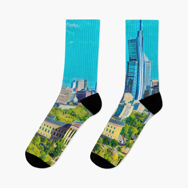 Item preview, Philadelphia Skyline Pennsylvania designed and sold by Sofia-Draws.