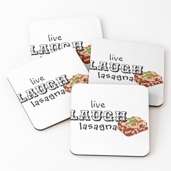 Item preview, live laugh lasagna designed and sold by Shivanshu Tiwari.