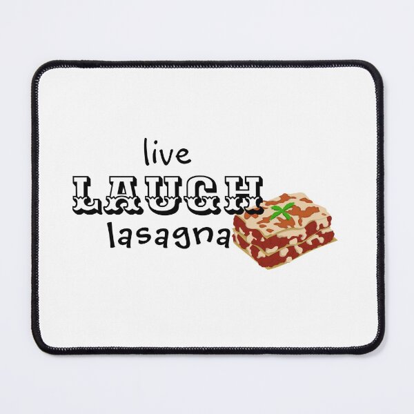 Item preview, live laugh lasagna designed and sold by Shivanshu Tiwari.