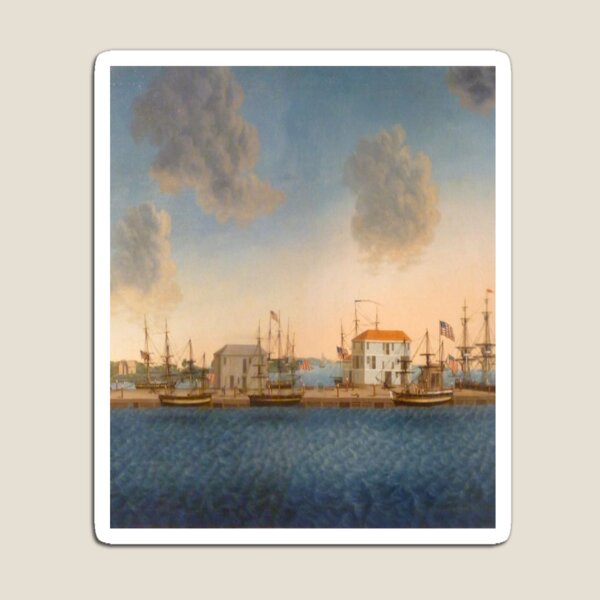 Item preview, Crowninshield's Wharf no frame designed and sold by Anemone Designer.
