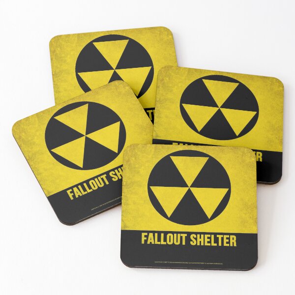 Item preview, Fallout Shelter - Reproduced Metal Sign - Grungy Version designed and sold by Tree45.