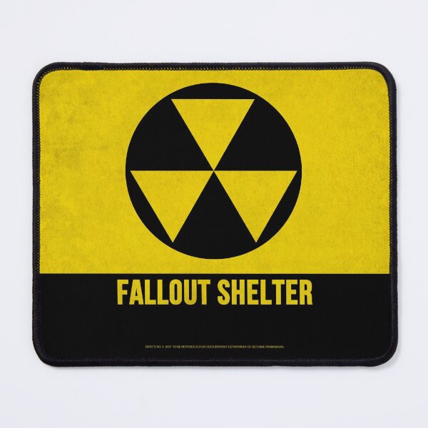 Item preview, Fallout Shelter - Reproduced Metal Sign - Grungy Version designed and sold by Tree45.
