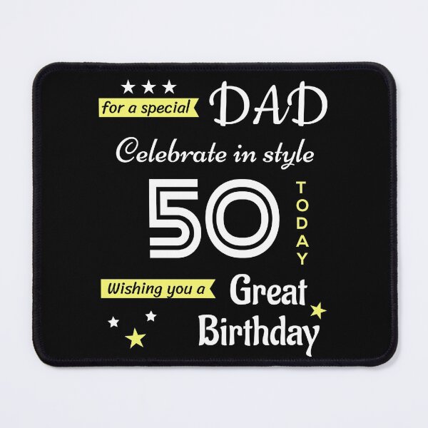 Item preview, 50th Birthday Gift for Dad designed and sold by TastefulTees.
