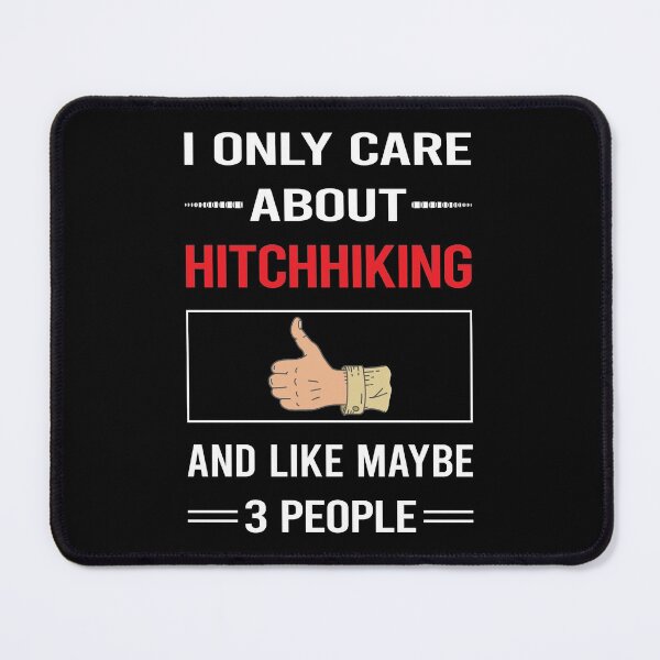 Item preview, Funny 3 People Hitchhiking Hitchhiker designed and sold by DougPoulos.