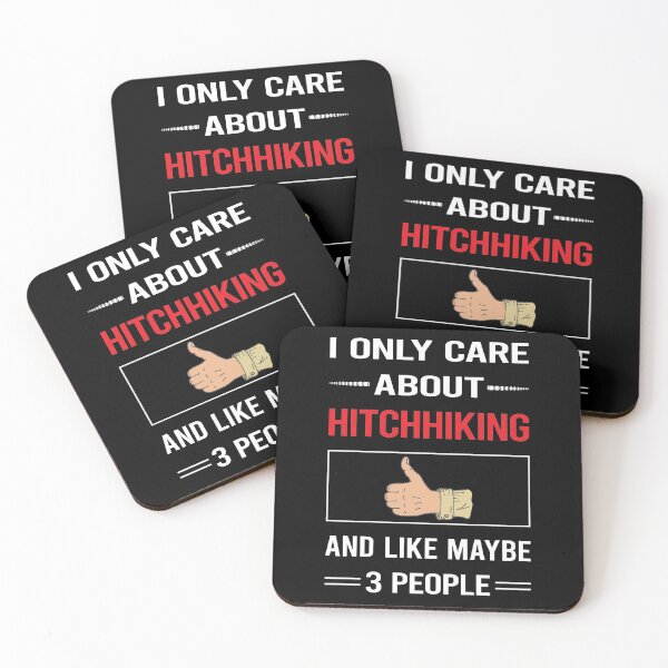 Item preview, 3 personas divertidas haciendo autostop autoestopista designed and sold by DougPoulos.