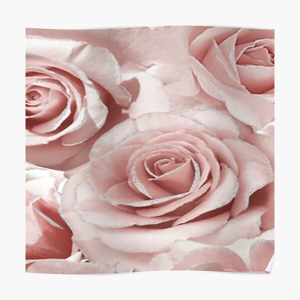 Glitter Rose Floral