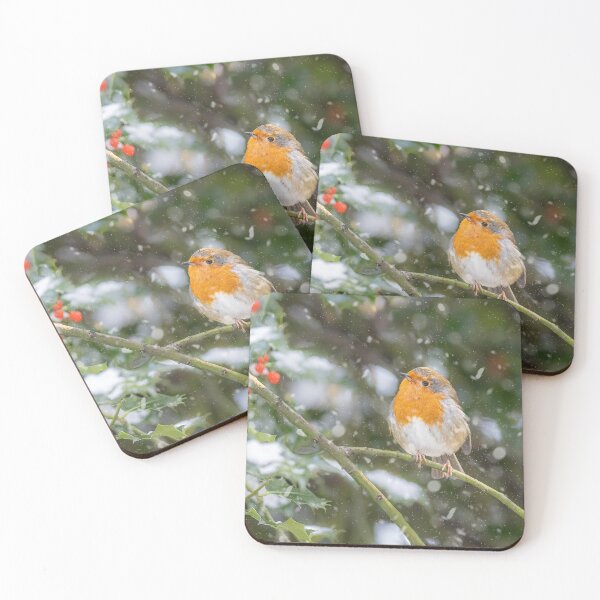 Item preview, robin in the snow designed and sold by AliMarleyPhoto.