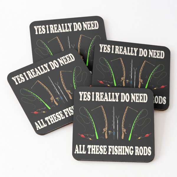 Item preview, Yes I Really Need All These Fishing Rods - Funny Fishing Quotes  designed and sold by BahaaIB.