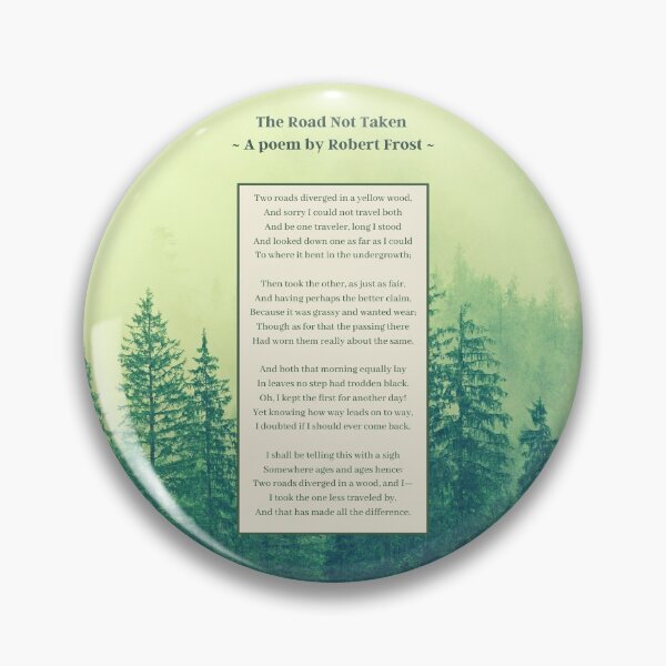 Item preview, El camino que no tomó Robert Frost designed and sold by AshVibesXX.