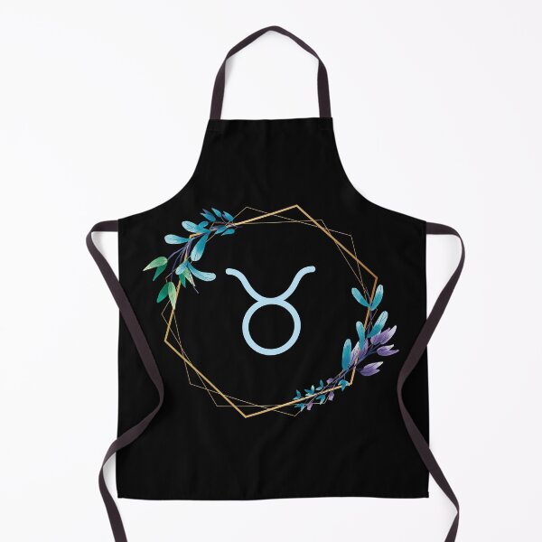 Item preview, Blue Floral Taurus Symbol designed and sold by Hellofriendco.