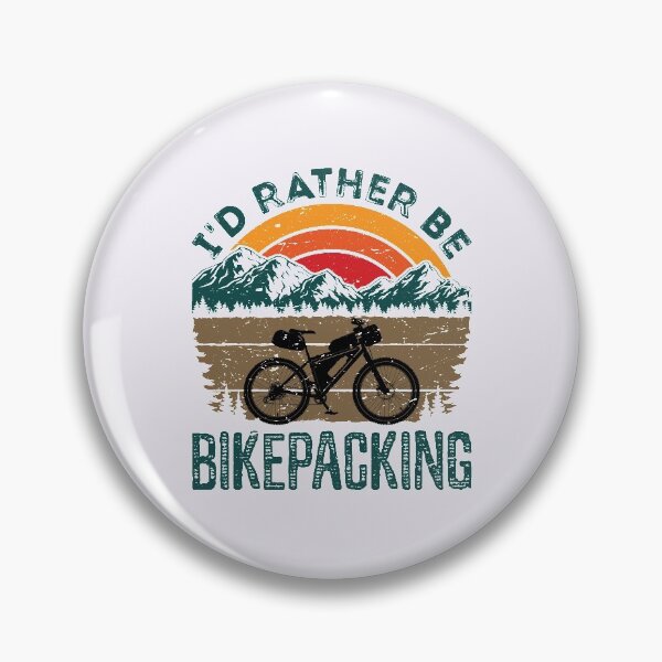 Item preview, I'd Rather Be Bikepacking Bicycle Exploring designed and sold by jaygo.