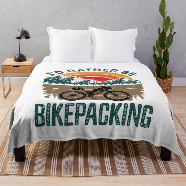 Item preview, I'd Rather Be Bikepacking Bicycle Exploring designed and sold by jaygo.