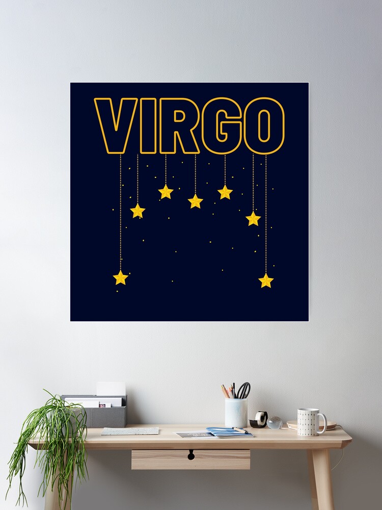 Virgo Zodiac Sign with Stars