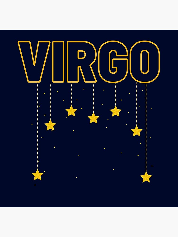 Virgo Zodiac Sign with Stars