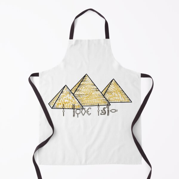 Item preview, " I Love Isla " In Hieroglyphics / Egyptian Hieroglyphics And Pyramids / Valentines Day New Year Birthday And Christmas Gift For Your Lover designed and sold by Man Of Pixels.
