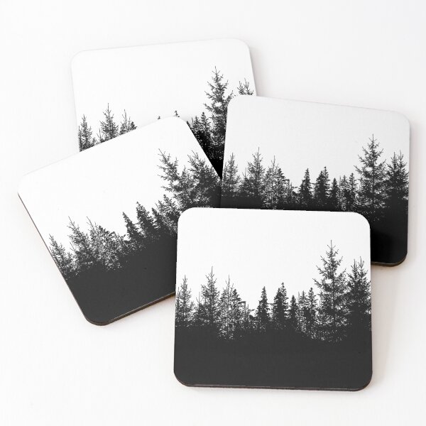 Item preview, Forest black silhouette designed and sold by Zip-Zup.