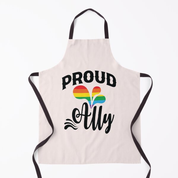 Item preview, Proud Ally Rainbow Colors designed and sold by Solidarityandco.